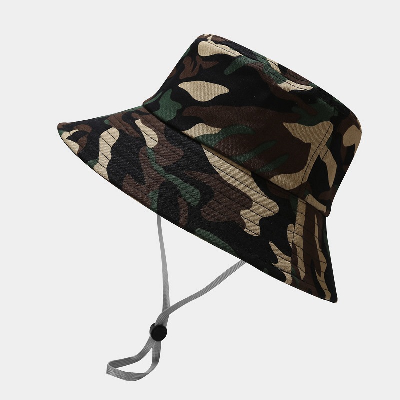 Camo Bucket Hat Wide Brim Sun  - Boonie Hat Tactical ulasan dan harga