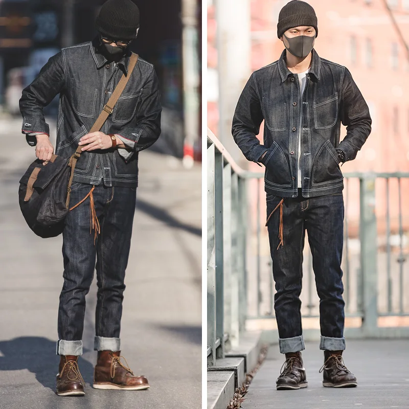 Maden Men's 14oz Raw Selvedge  - Levis Jeans 501 ulasan dan harga