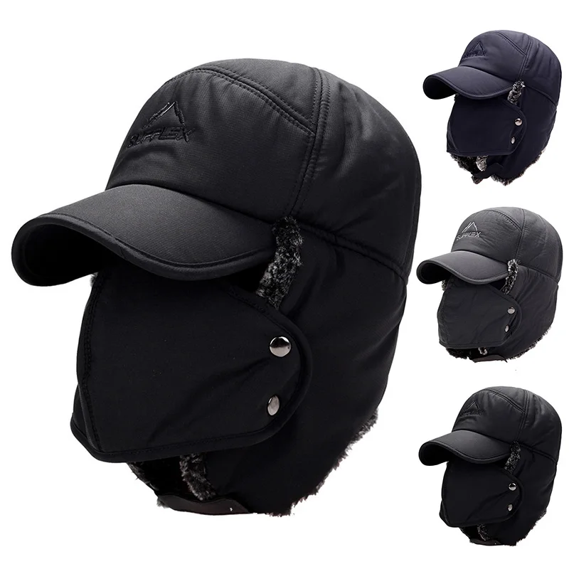 Winter Fur Warm Windproof Hat  - Winter Trapper Hat ulasan dan harga