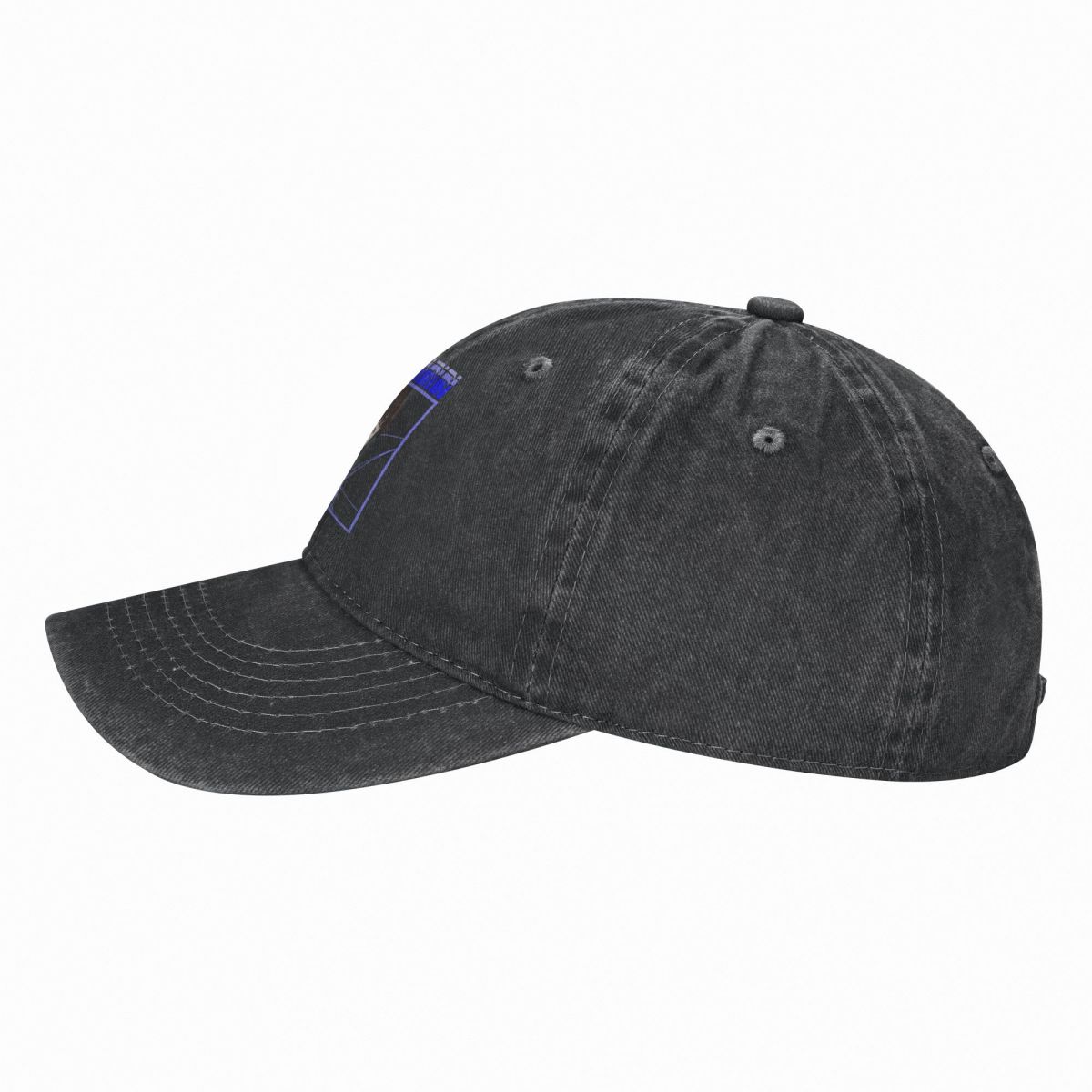 Washed Men's Baseball Cap Blue - Golf Cap Dad ulasan dan harga