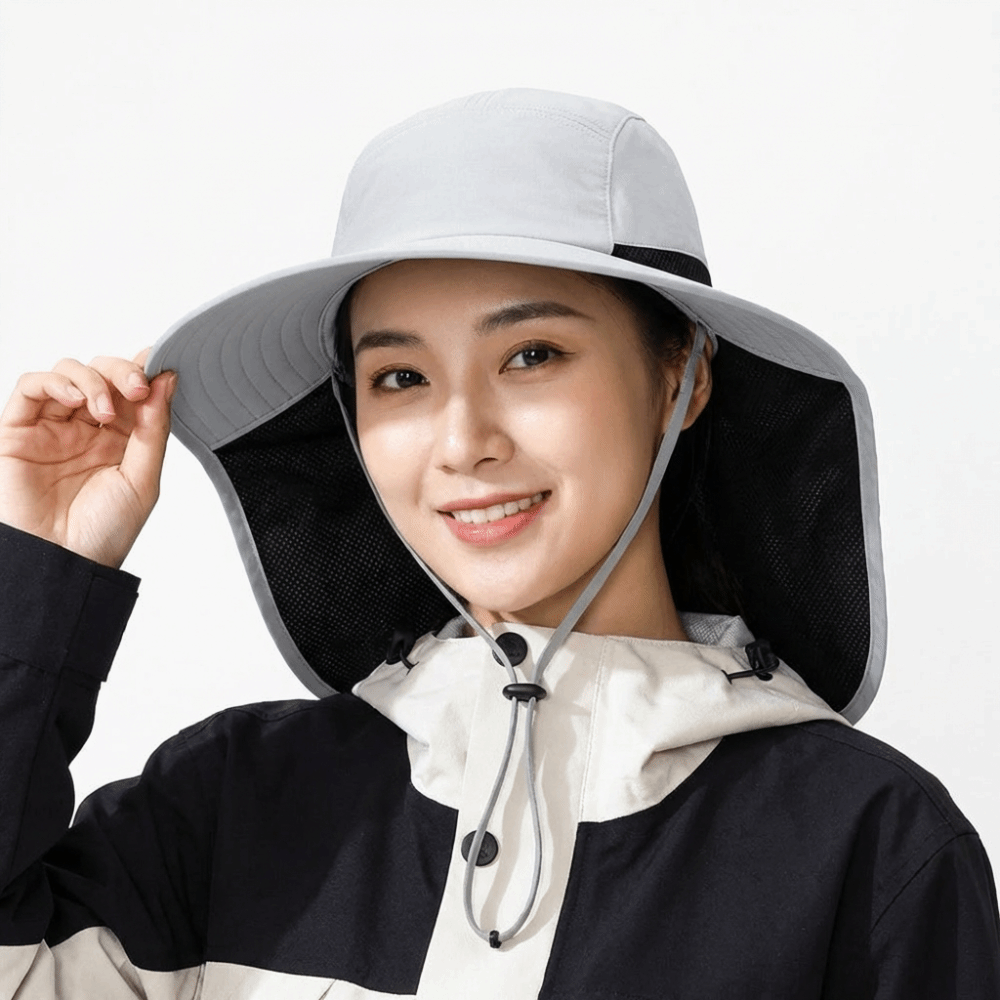 Simple Wide Brim Outdoor Sun H - Sun Hat Wide Brim ulasan dan harga