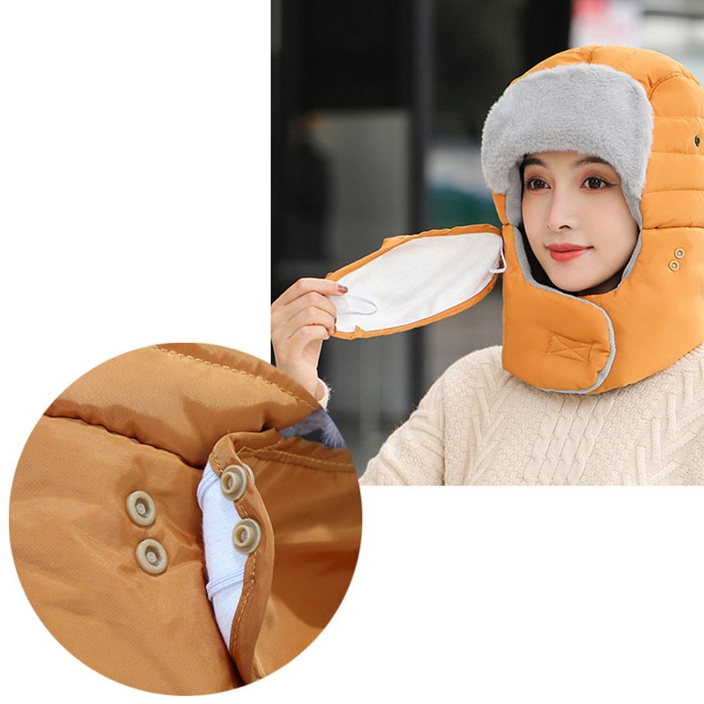 Cold Protection With Anti Fog  - Winter Trapper Hat ulasan dan harga