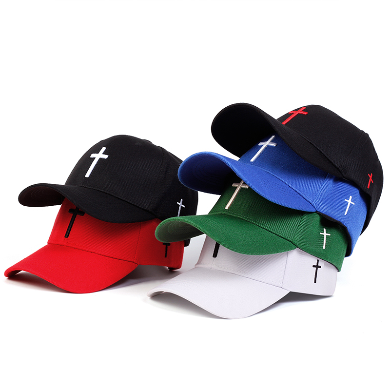 Unisex Cross embroidery Baseba - Golf Cap Dad ulasan dan harga