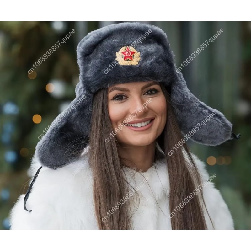 BELEON Ushanka Russian Fur Hat - Winter Trapper Hat ulasan dan harga