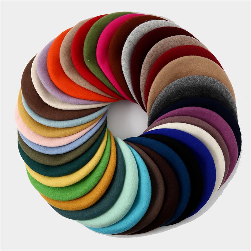 Big Size Beret Women  Large Be - Beret French Wool ulasan dan harga