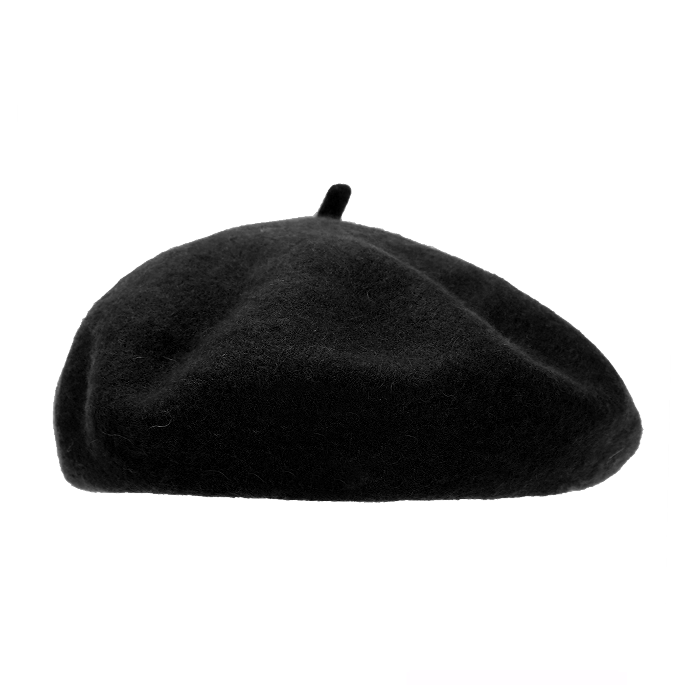 A solid-color wool beret for w - Beret French Wool ulasan dan harga