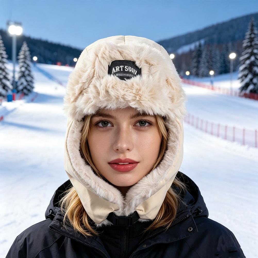 Winter Trapper Hat Thick Plush - Winter Trapper Hat ulasan dan harga