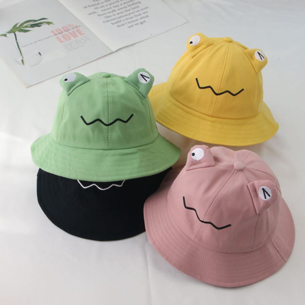 Kids Uv Protection Sun Hat Fis - Bucket Hat Cotton ulasan dan harga