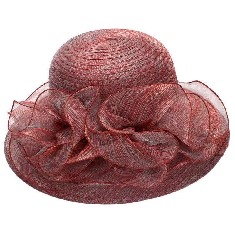 Women's Transparent Gauze Sun  - Sun Hat Wide Brim ulasan dan harga