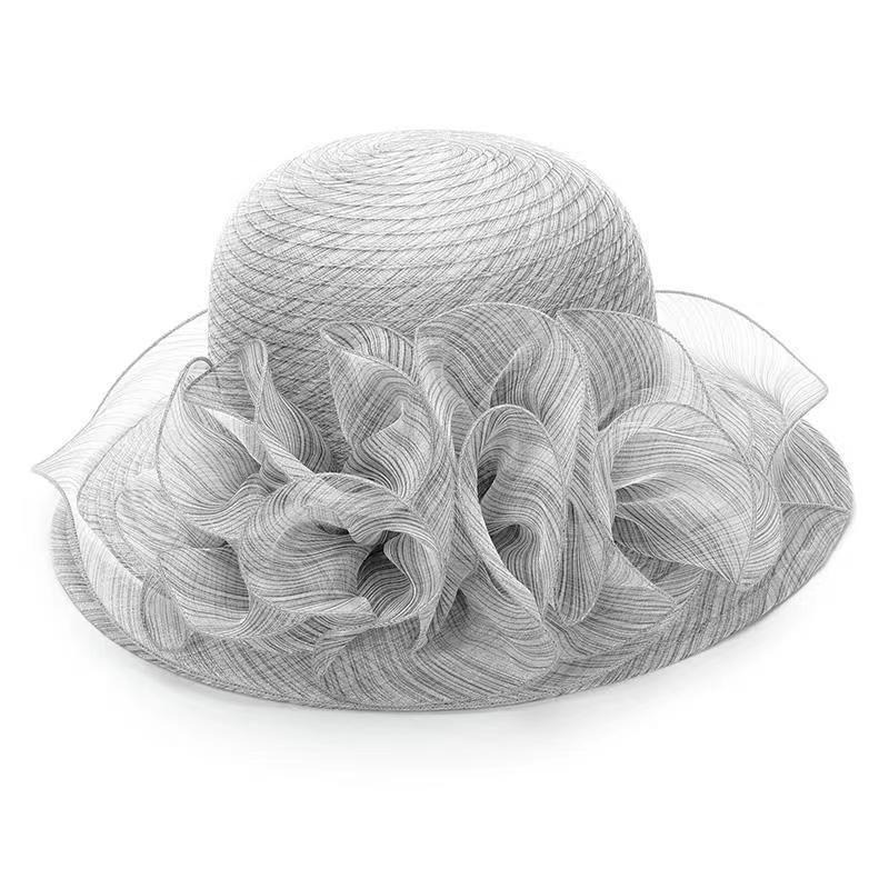 Women's Transparent Gauze Sun  - Sun Hat Wide Brim ulasan dan harga