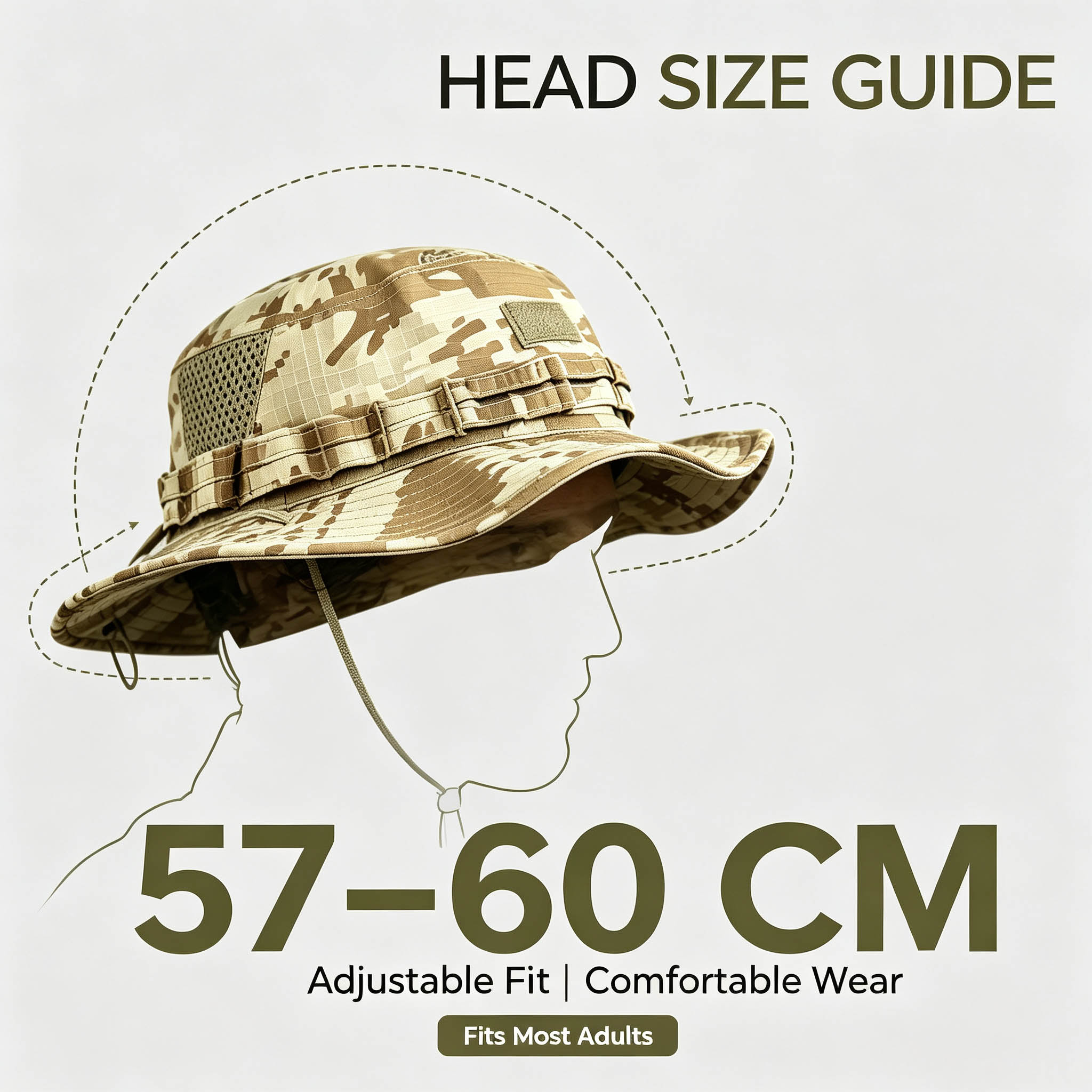 Tactical Boonie Hat for Men Su - Boonie Hat Tactical ulasan dan harga