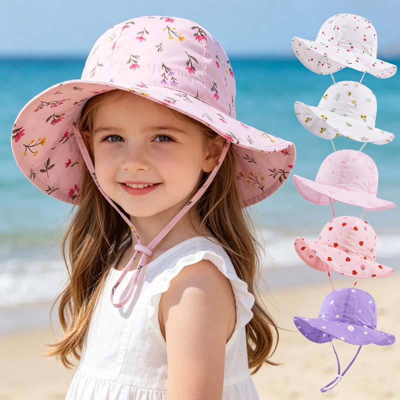 2026 Kids Girl Hats Summer Pri - Bucket Hat Cotton ulasan dan harga