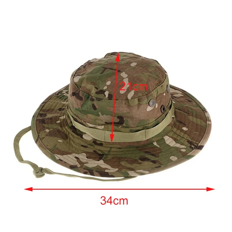 Camouflage Tactical Boonie Hat - Boonie Hat Tactical ulasan dan harga