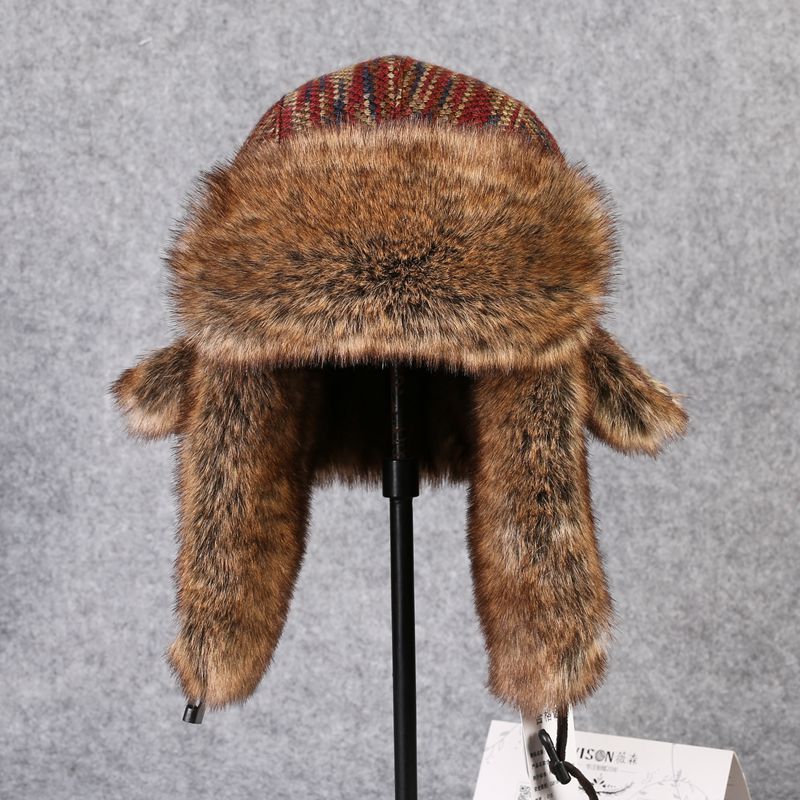 B-8433 Man Bomber Hat Rex Rabb - Winter Trapper Hat ulasan dan harga