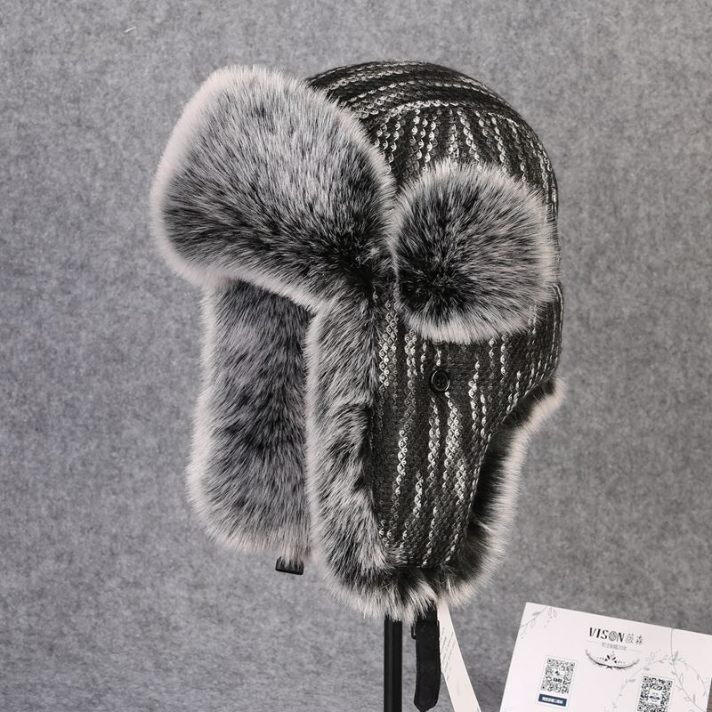 B-8433 Man Bomber Hat Rex Rabb - Winter Trapper Hat ulasan dan harga