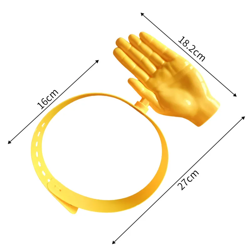 1/3Pcs Novelty 3D Palm Hand Sh - Visor Sun Hat ulasan dan harga