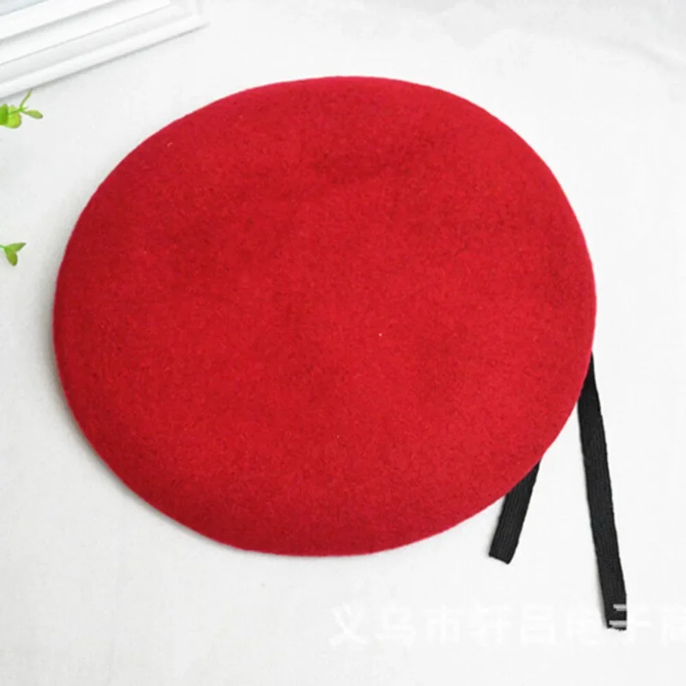 New Unisex Uniform Cap Men Wom - Beret French Wool ulasan dan harga